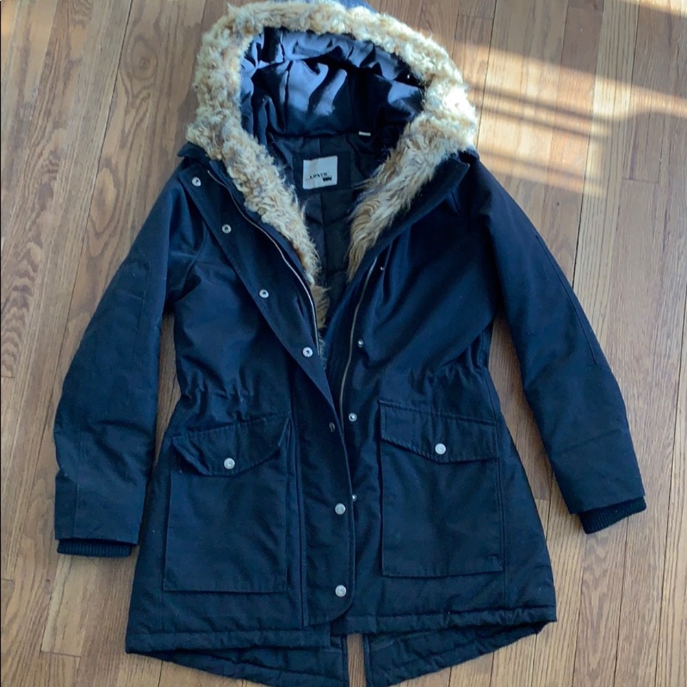 Levi’s Faux-Fur Parka